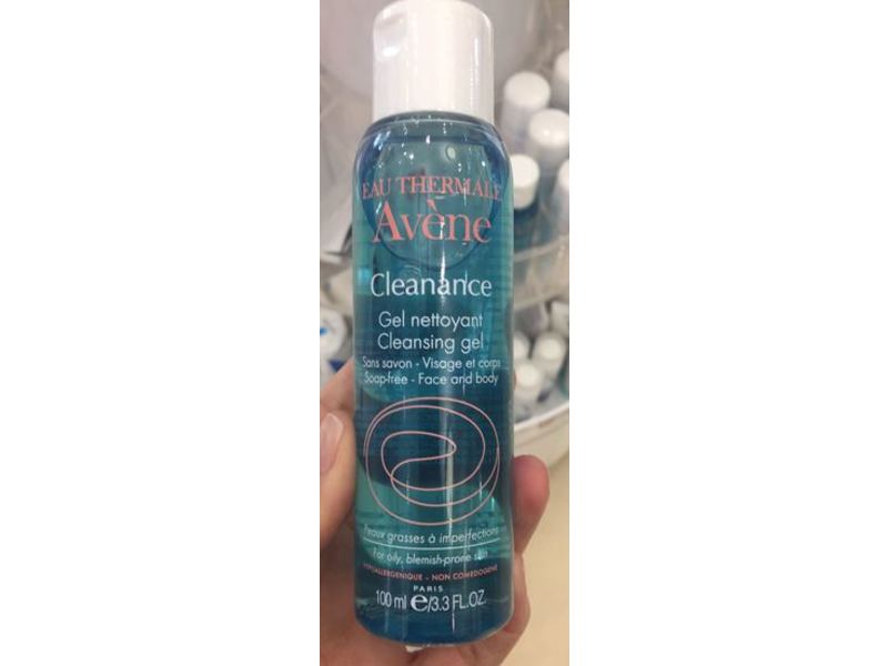 Avene Cleanance Cleansing Gel, 3.3 fl oz/100 mL