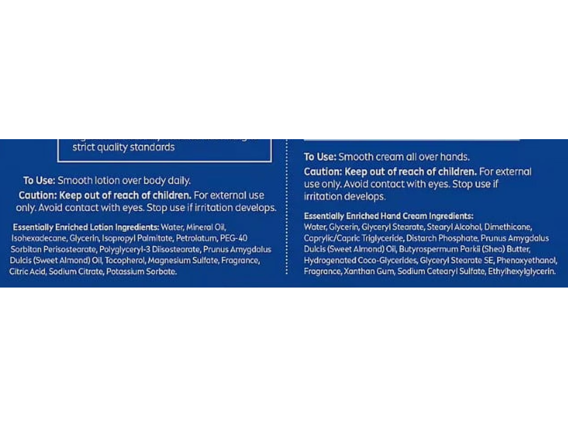 Nivea Essentially Enriched Body Lotion + Hand Cream Set, Pack Of 2
