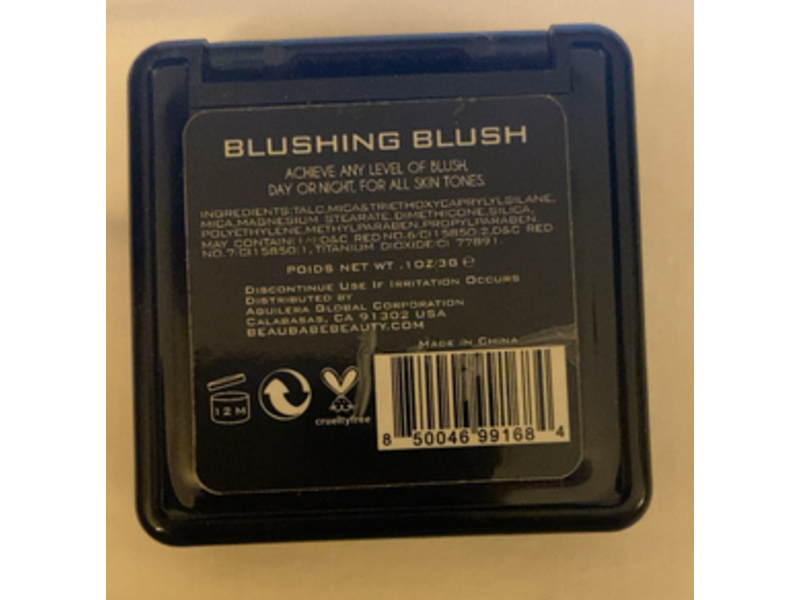 Beau Babe Beauty Blushing Blush, Natural Rosy, 0.1 oz/3 g