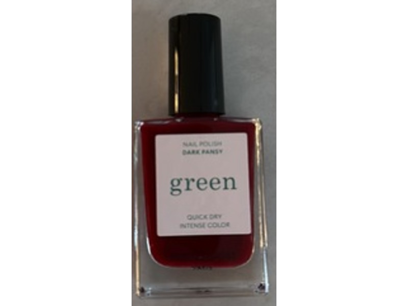 Manucurist Green Nail Polish, Dark Pansy, 0.5 fl oz