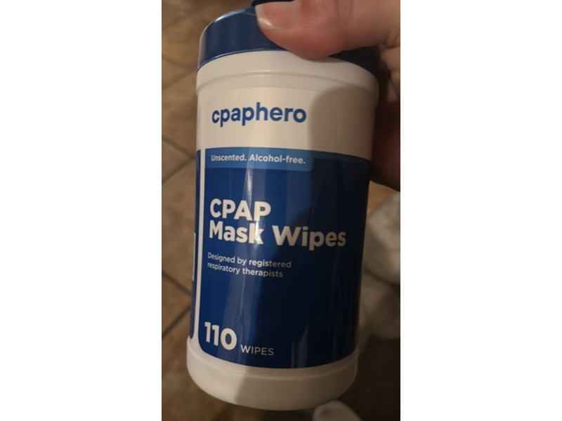 Cpaphero Mask Wipes, Unscented, 110 Count