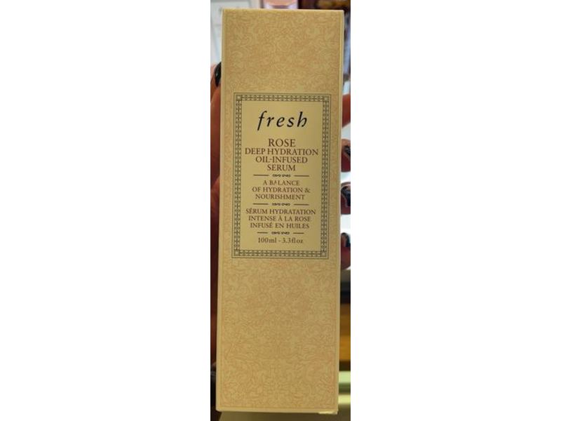 Fresh Rose Deep Hydration Oil Infused Serum, 3.3 fl oz /100 mL