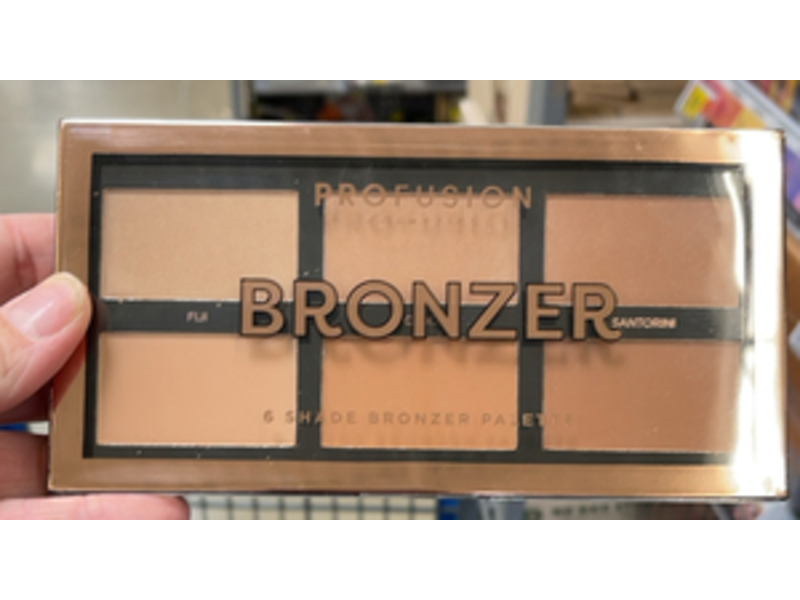 Profusion Cosmetics Bronzer Palette, Bronzer, 0.56 oz/16 g