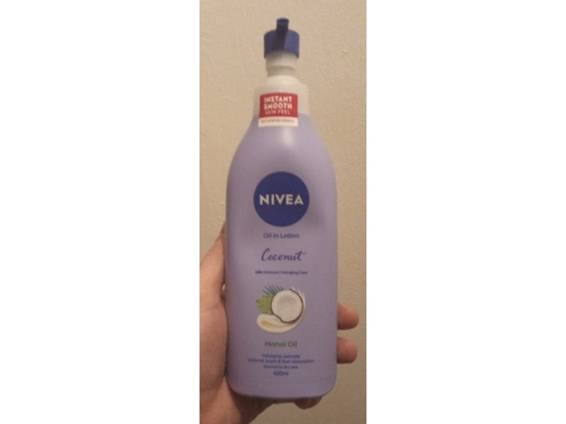 Nivea Monoi Oil In Lotion, Coconut, 400 mL