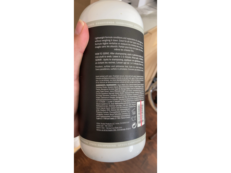 Drybar On The Rocks Replenishing Conditioner, 33.8 fl oz/1 L