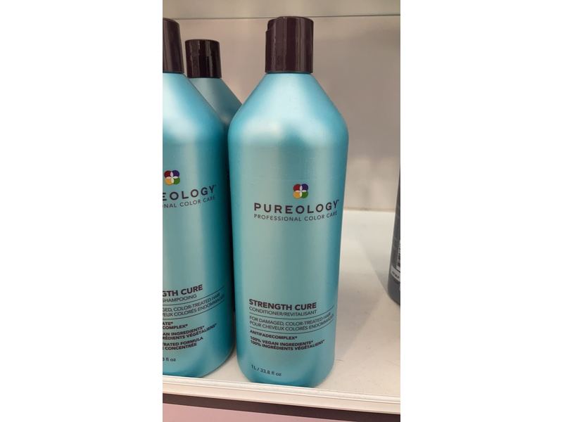 Pureology Strength Cure Shampoo | For Damaged, Color-Treated Hair 1.7 Fl Oz |
