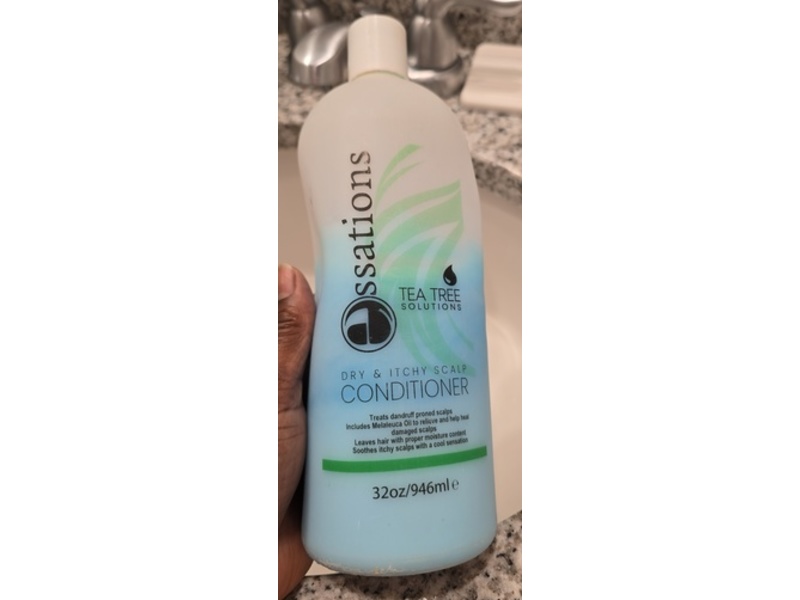Essations Tea Tree Solutions Dry & Itchy Scalp Conditioner, 32 oz/946 mL
