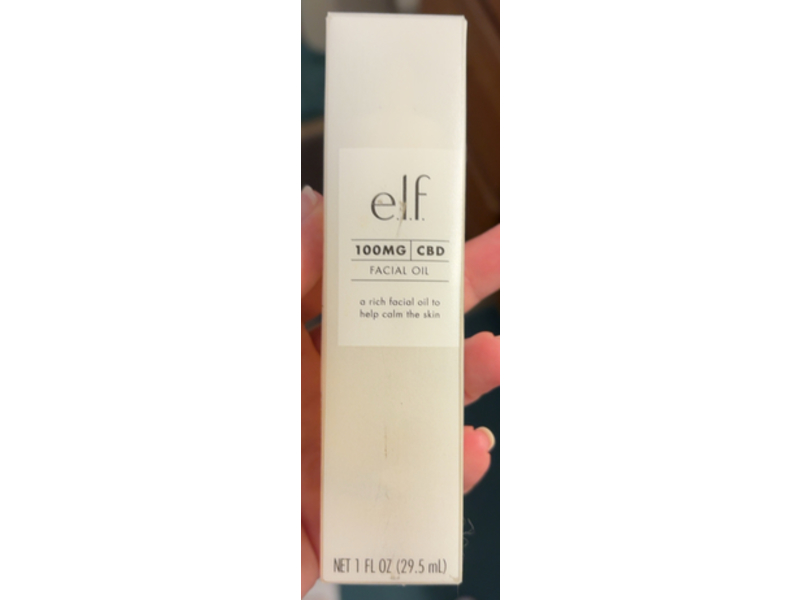 e.l.f CBD Facial Oil, 1 fl oz/29.5 mL
