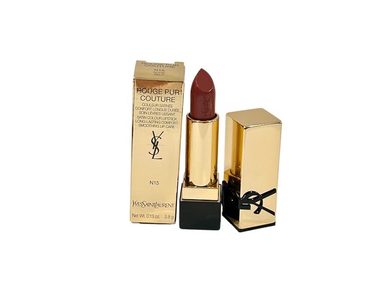 Yves Saint Laurent Rouge Pur Couture Satin Color Lipstick, N15, 0.13 oz/3.8 g