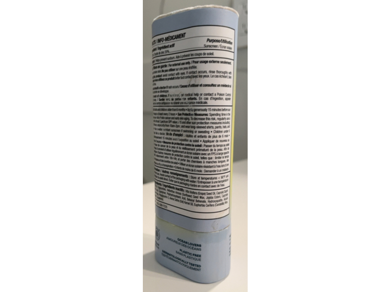 Attitude Mineral Sunscreen Face Stick, SPF 30, 0.7 oz/20 g