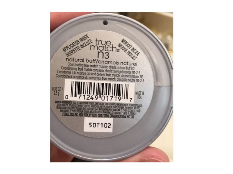 L'Oreal Paris True Match Super-Blendable Powder, N3, 0.33 oz/9.5 g