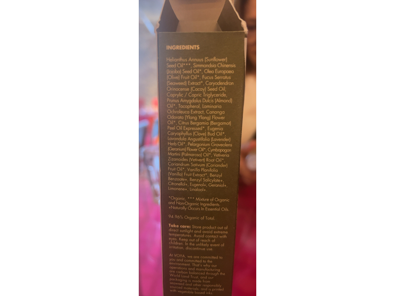 Voya Mama Oil Stretch Mark Minimising Body Oil, 100 mL