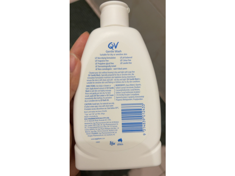 Ego Qv Gentle Wash, 250 g