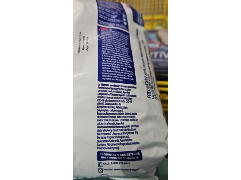 Ariel Touch Of Downy Freshness Powder Detergent, 33 Loads, 52 oz/1.5 kg