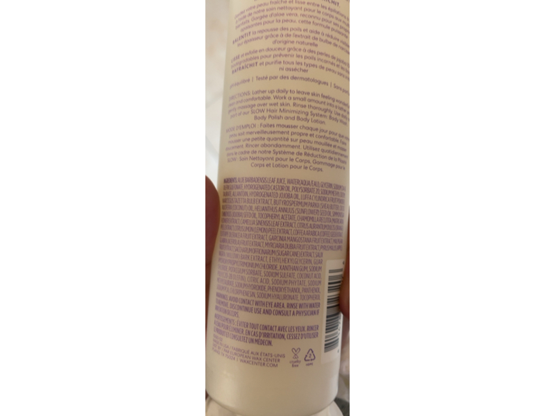 EWC Slow Body Wash, Fragrance Free, 8.4 oz/250 mL