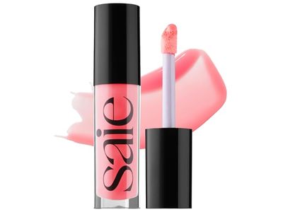 Saie Glossybounce Hydrating Lip Gloss, Burst, 0.17 fl oz/5 mL