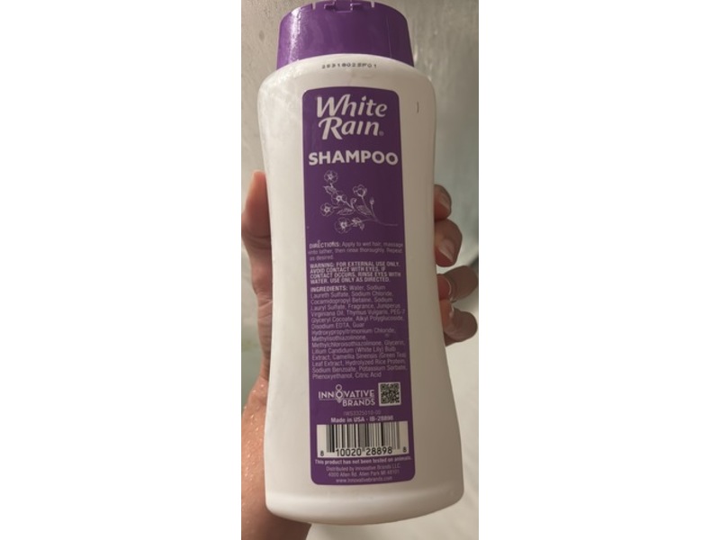 White Rain Shampoo, Verbena & Violet, 22.5 fl oz/665 mL