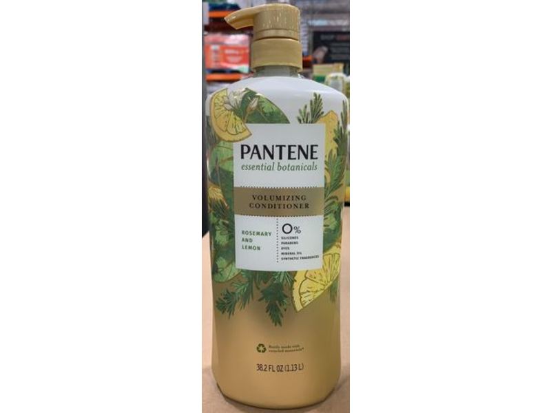 Pantene Volumizing Conditioner, Rosemary & Lemon, 38.2 fl oz/1.13 L