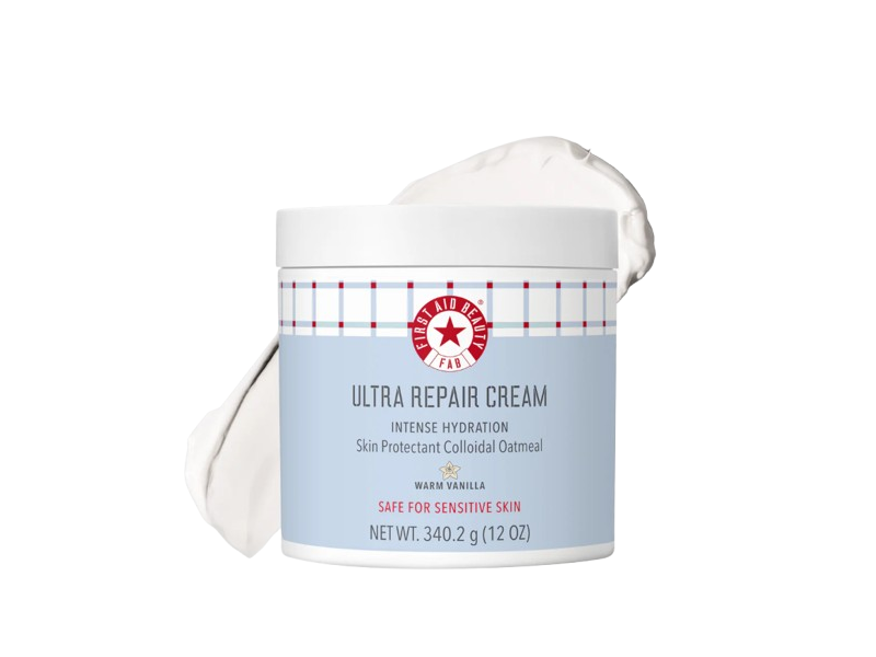 First Aid Beauty Ultra Repair Cream, Warm Vanilla, 12 oz/340.2 g