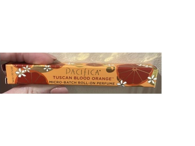 Pacifica Micro-Batch Roll-On Perfume, Tuscan Blood Orange, 0.33 fl oz/10 mL