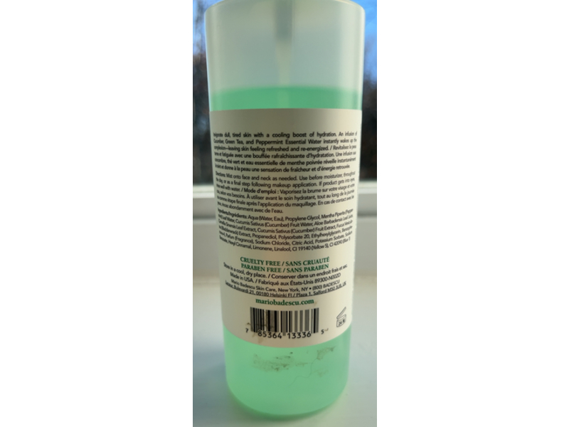 Mario Badescu Skin Care Facial Spray, Aloe-Cucumber & Green Tea, 8 fl oz/236 mL