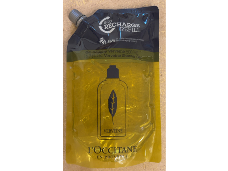 L’Occitane En Provence Shower Gel, Verveine, 16.9 fl oz/500 mL