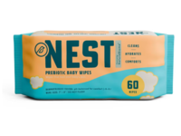Nest Prebiotic Baby Wipes, 60 Count - thumbnail 1