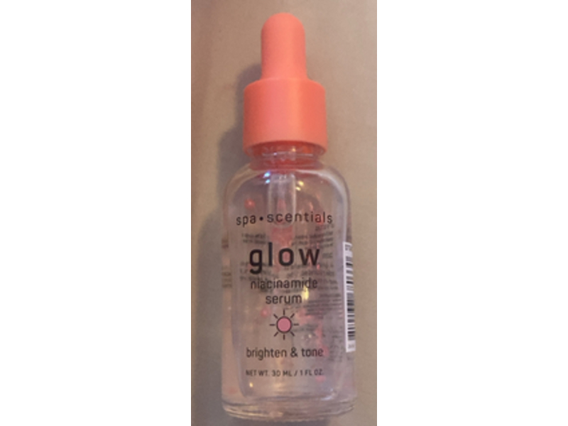 Spa.Scentials Glow Brighten & Tone Niacinamide Serum, 1 fl oz/30 mL