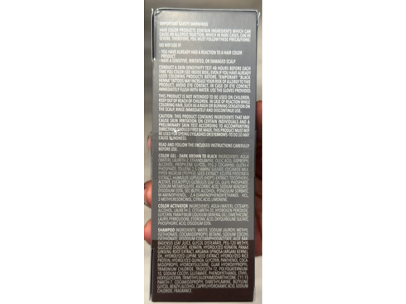 Madison Reed Mr. Hair Color Men, Dark Brown To Black, 2 Applications