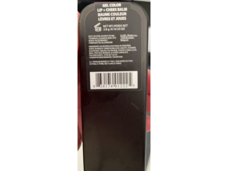 Nudestix Gel Color Lip + Cheek Balm, Tay Tay, 0.10 oz/2.8 g