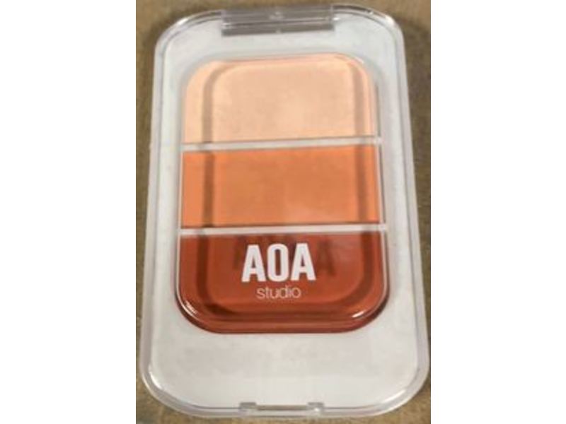Aoa Studio Eyeshadow Trio, Fearless, 0.11 oz/3 g