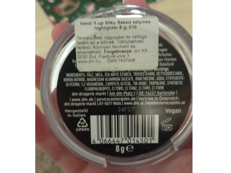 Trend It Up Silky Baked Highlighter, 010, 8 g