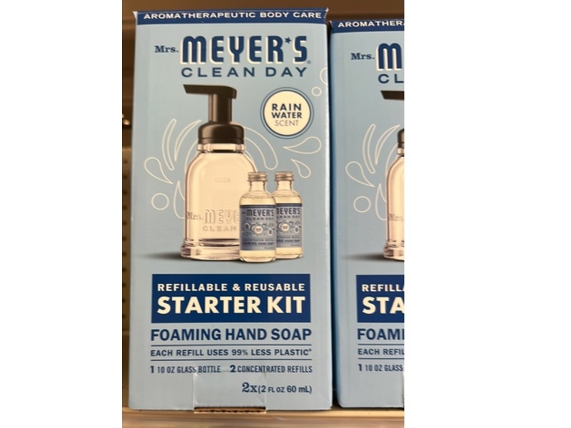 Mrs. Meyer's Clean Day Foaming Hand Soap Starter Kit