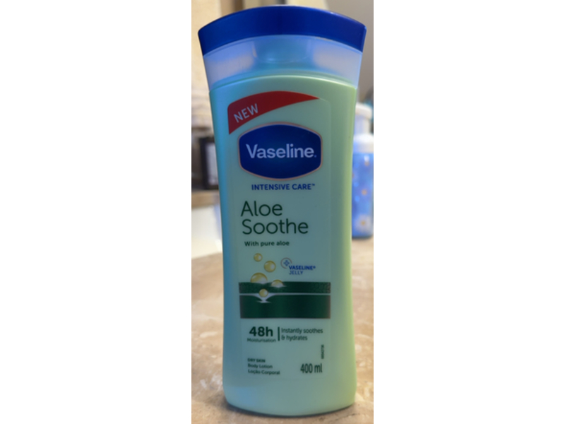 Vaseline Intensive Care Body Lotion, Aloe Soothe, 400 mL