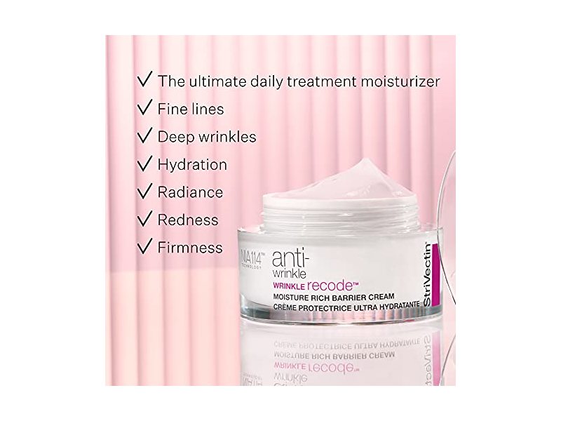 StriVectin Wrinkle Recode Moisture Rich Barrier Cream, 1.7 fl. oz.