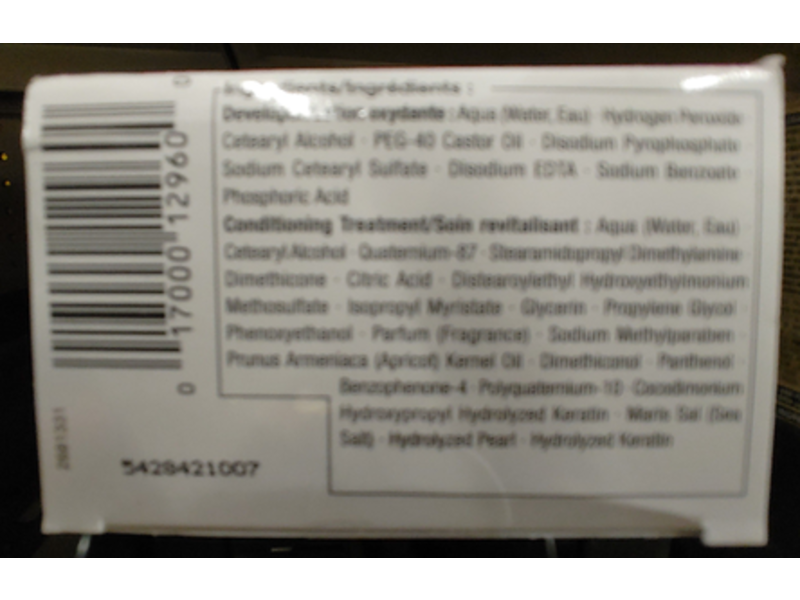 Schwarzkopf Color Ultime Hair Color Cream, 1.4 Sapphire Black, 1 Application