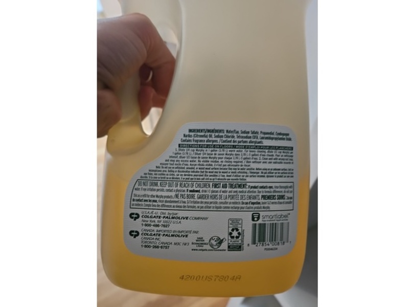 Murphy Concentrated Wood Cleaner, 90 fl oz/2.66 L