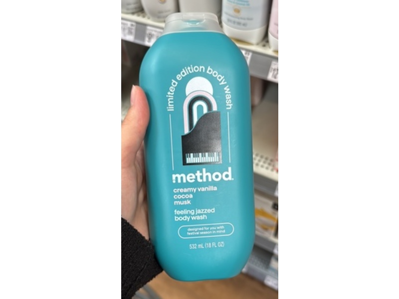 Method Limited Edition Body Wash, Feeling Jazzed, 18 fl oz/532 mL