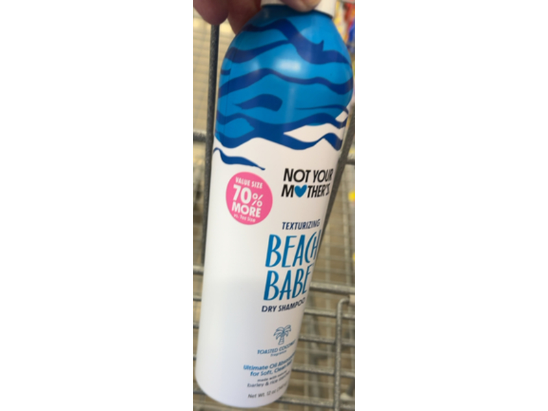Not Your Mother's Texturizing Beach Babe Dry Shampoo, Toasted Coconut, 12 oz