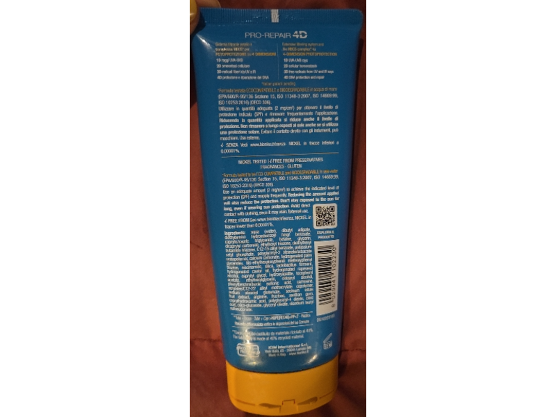 BioNike Defence Sun Pro-Repair 4D Fluid Lotion, SPF 30, 6.76 fl oz/200 mL