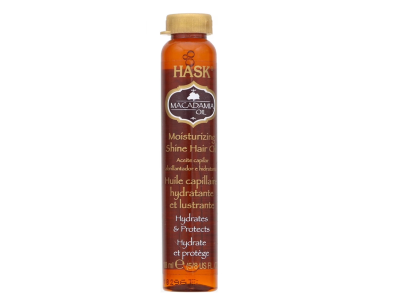 Hask Moisturizing Shine Macadamia Oil , 18 mL