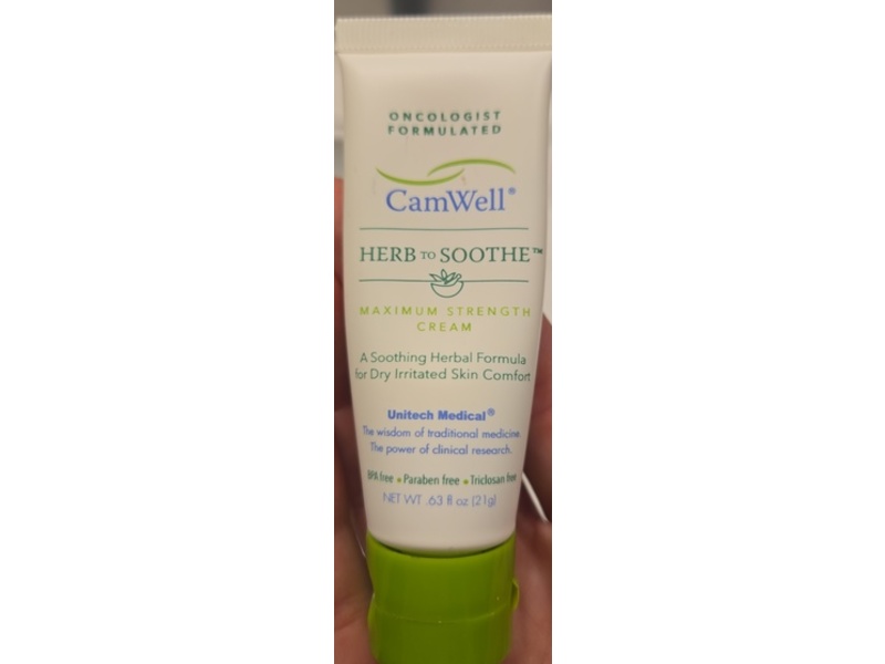 CamWell Herb To Soothe Maximum Strength Cream, 0.63 fl oz/21 g