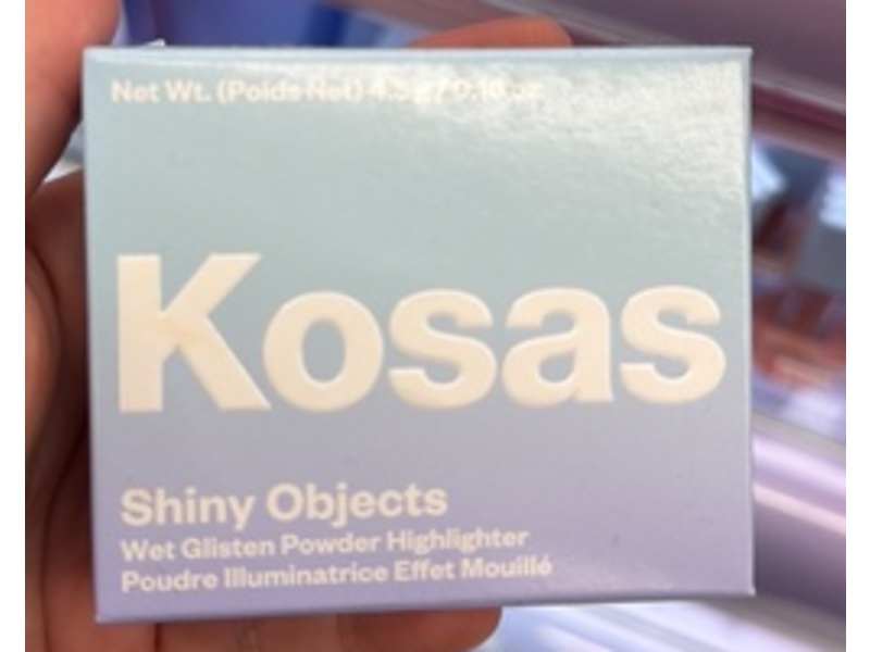 Kosas Shiny Objects Wet Glisten Powder Highlighter, Opaline, 0.16 oz/4.5 g