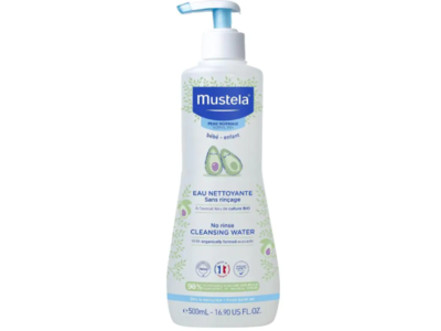 Mustela No Rinse Cleansing Water, 16.9 fl oz/500 mL