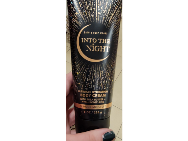 Bath & Body Works Into The Night Ultimate Hydration Body Cream, Shea Butter + Hyaluronic Acid, 8 fl oz/226 g