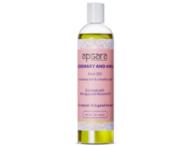 Apsara Rosemary & Amla Hair Oil, Bhringraj and Almond Oil, 4 fl oz/120 mL