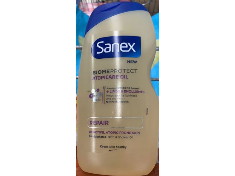 Sanex Biomeprotect Atopicare Bath & Shower Oil, Repair, 515 mL