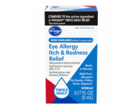 Kroger Eye Allergy Itch & Redness Relief Drops, 0.17 fl oz/5 mL - Image 2