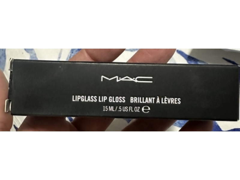 M.A.C Lipglass Lip Gloss, Clear, 0.5 fl oz/15 mL