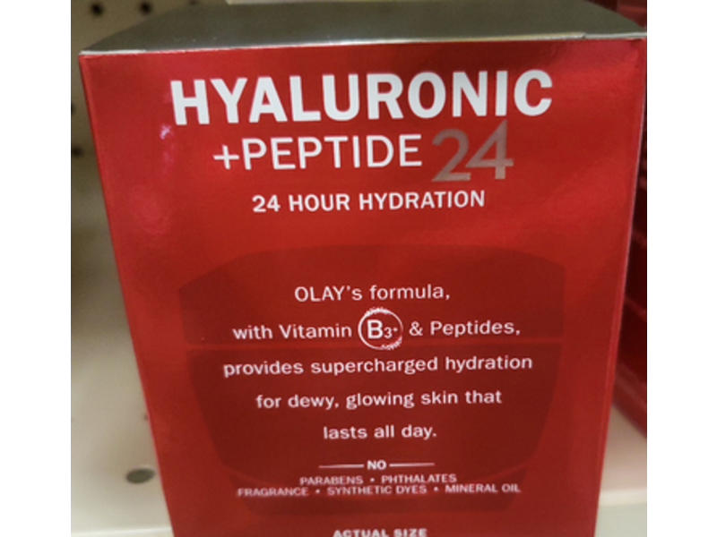 Olay Regenerist Hydrating Gel Hyaluronic +Peptide24, Fragrance Free, 1.7 oz/48 g